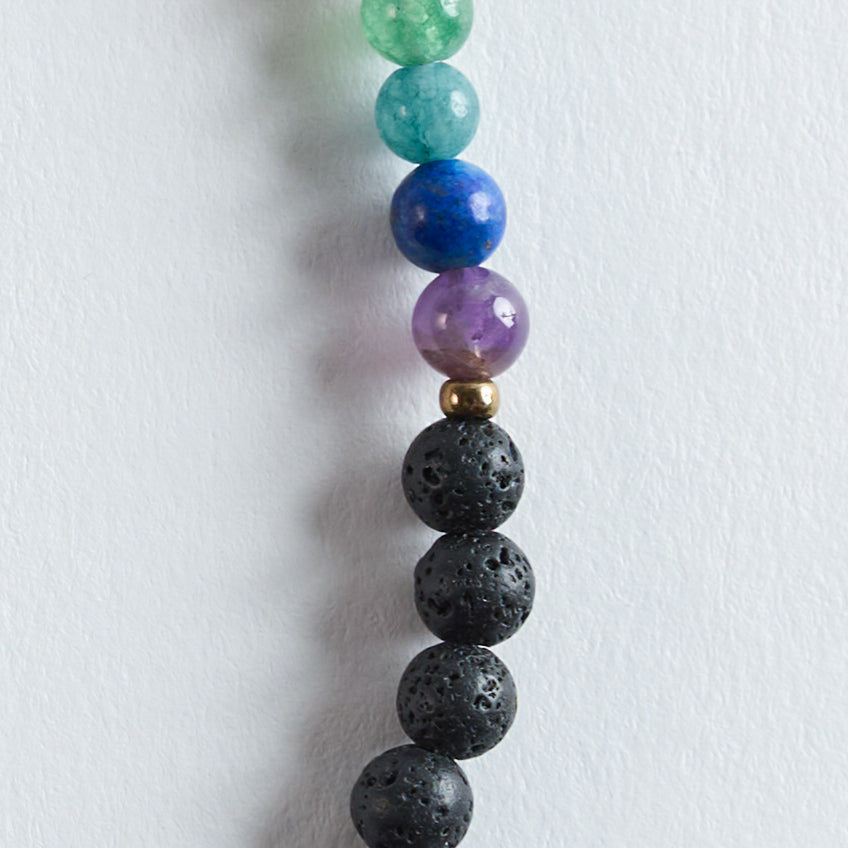 Farbe
Schwarz mit kräftigen Farbakzenten im Regenbogenverlauf – mutig, frisch und vielseitig.