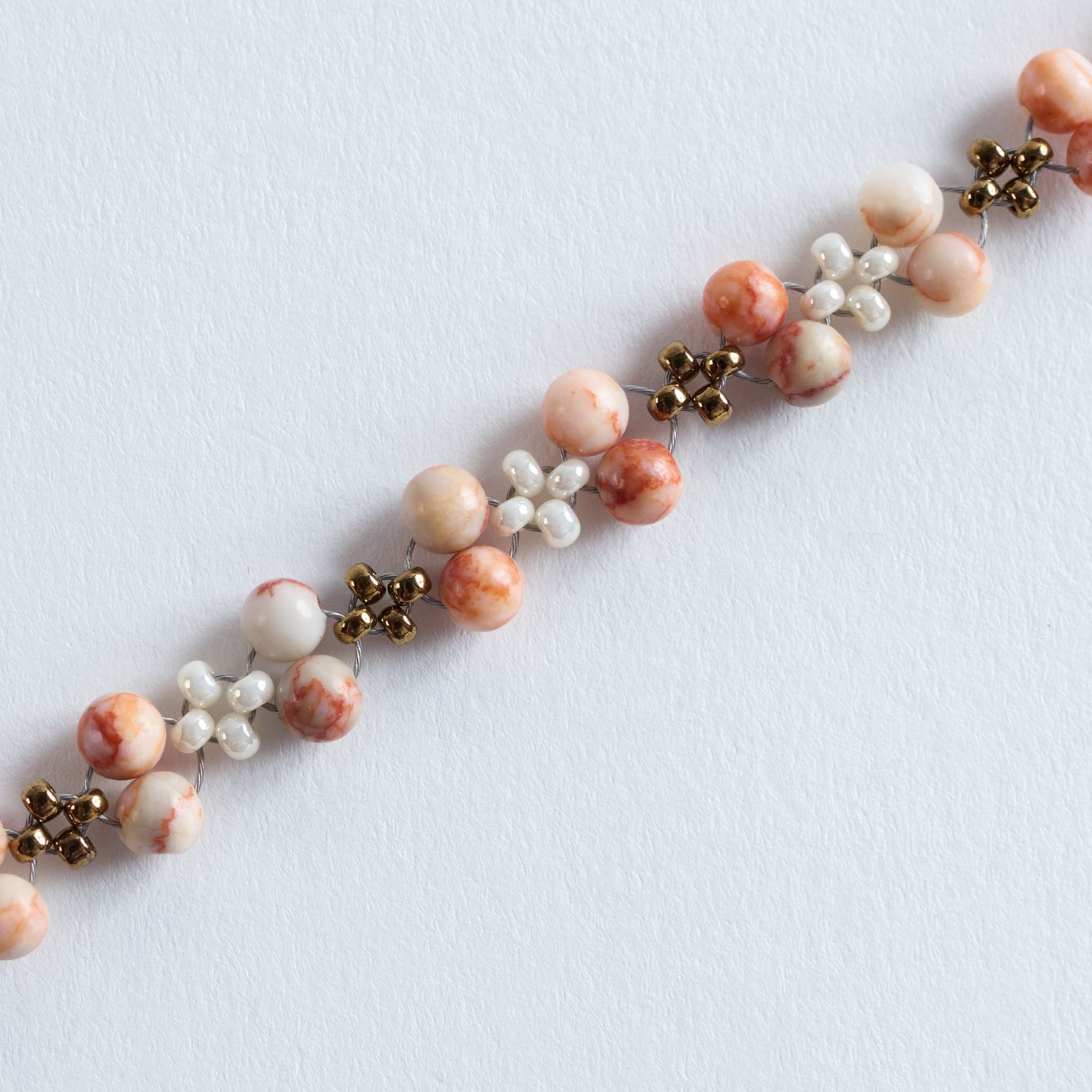 Soft Blush – Twister Armband