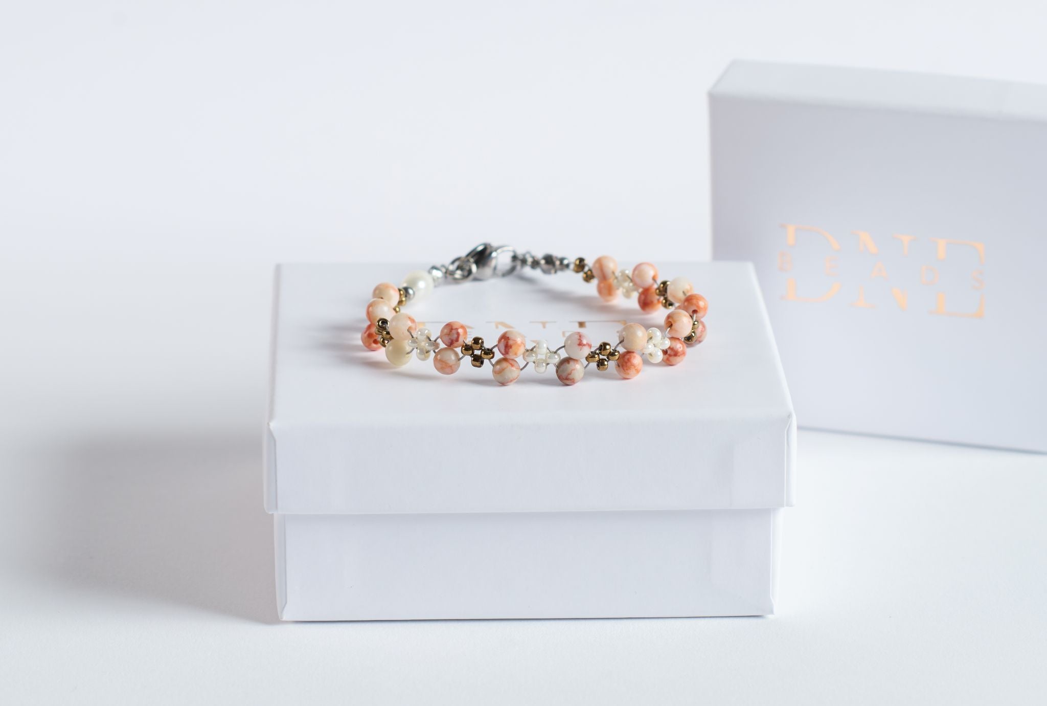 Soft Blush – Twister Armband